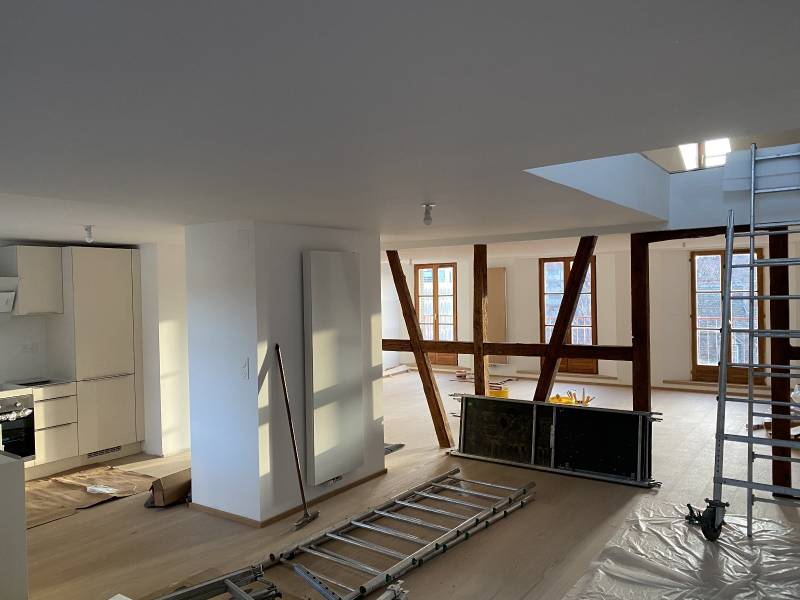 Rénovation appartement sous comble